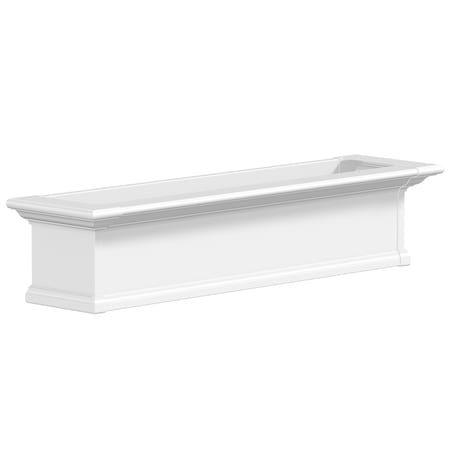 Mayne Yorkshire Window Box 4' - White 4824-W